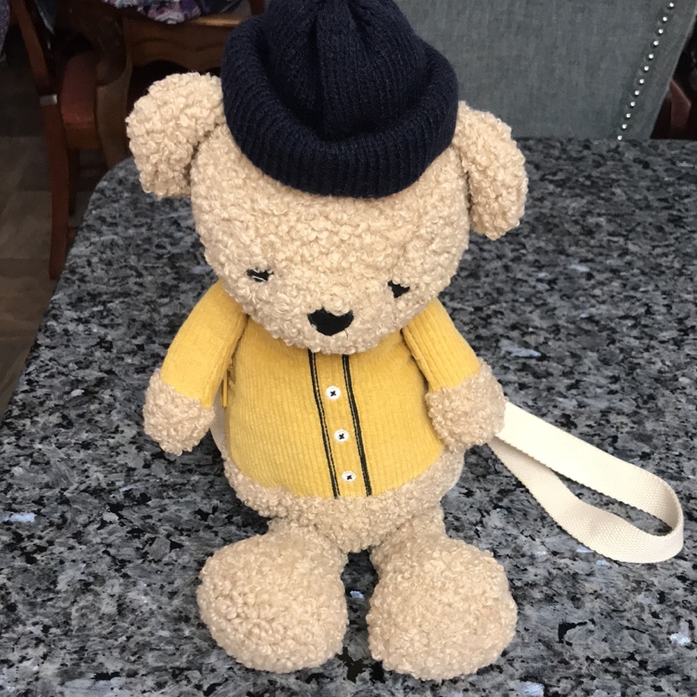 Zara I Love My Teddy Friend backpack
